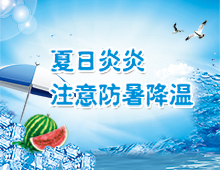 來自項(xiàng)目部的防暑報(bào)道